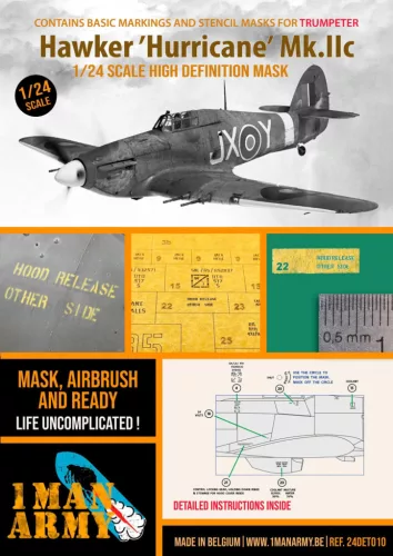 1 Man Army - Hawker Hurricane IIc ( Trumpeter )