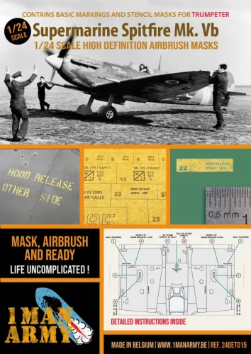 1 Man Army - Supermarine Spitfire Mk.Vb  ( Trumpeter )