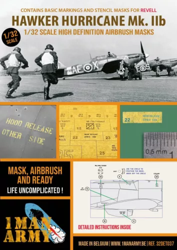1 Man Army - Hawker Hurricane Mk IIb ( Revell )