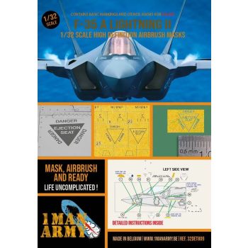 1 Man Army - Lockheed Martin F-35 A Lightning II ( Italeri )