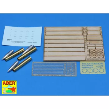 Aber Models - 8,8 cm Tiger I high-explosive Ammo with box