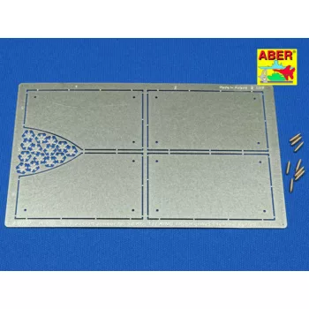 Aber Models - Tiger II Henshel- Vol.4- Armour for grilles