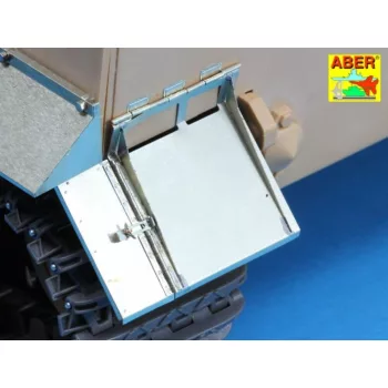 Aber Models - Rear fenders for Tiger I Ausf.E-(Late version)