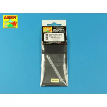 Aber Models - Set of US Army  MS antennas to MP-48 base