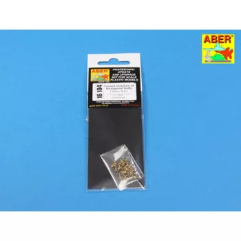   Aber Models - Turned imitation of Hexagonal bolts 1,19 mm x 30 pcs.