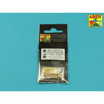  Aber Models - Zestaw 2 luf do MG13k u?ywanych w niemieckim czo?gu Pz.Kpfw. I, Ausf.A/B