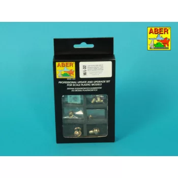   Aber Models - Late muzzle brake to barrels in Pz.IVH Stug.IIIG or PaK 40