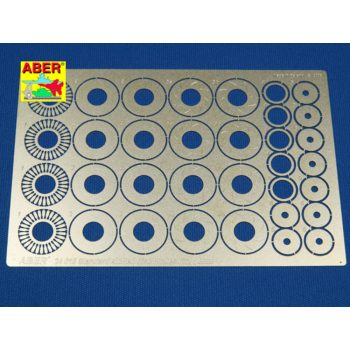 Aber Models - Standart slotted discs brakes dia.14mm