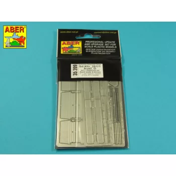   Aber Models - Sd.Kfz.251/1Ausf.D-Vol.7-add.set-back seats& boxes