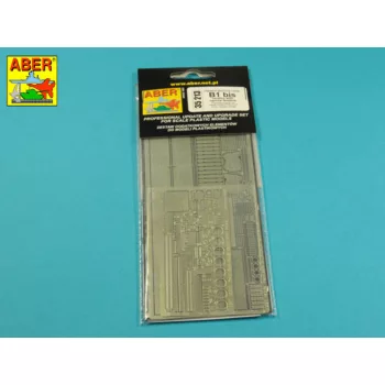 Aber Models - French Battle Tank B1 bis-with narrow fenders