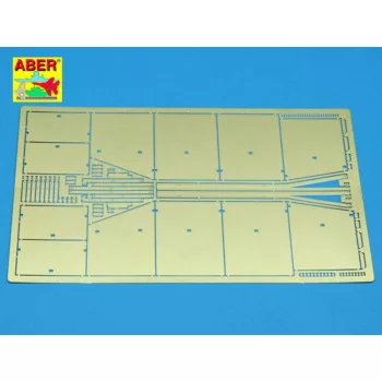   Aber Models - Side skirts for Sturmgeschutz III (early model)