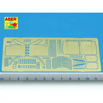   Aber Models - Front and back fenders for King Tiger & Jagdtiger