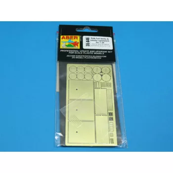   Aber Models - Side fuel tanks and smoke cannisters for T-34 & IS-2