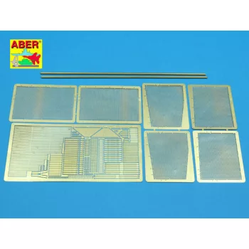 Aber Models - Side mesh screens for PzIV J, Jagdpanzer IV A