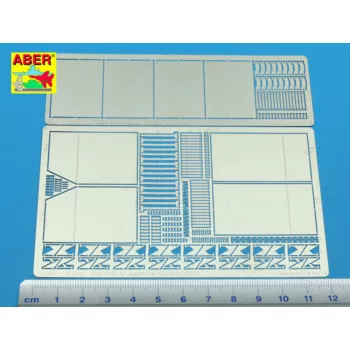 Aber Models - Side skirts for Jagdpanzer IV (V)