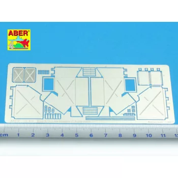 Aber Models - Rear boxes for Panther tanks & Jagdpanther