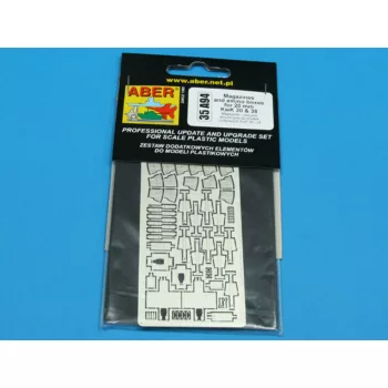 Aber Models - Magazines & ammo boxes for 20mm KwK 30 & 38