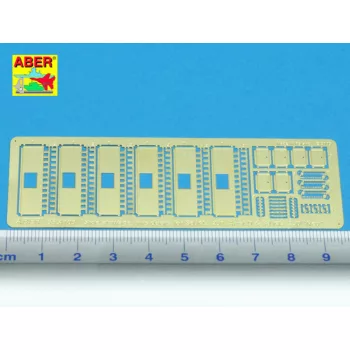   Aber Models - Side stowage bins doors for Sd.Kfz. 251. Ausf D & Sd.Kfz. 251