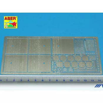 Aber Models - Side fuel tanks for Soviet Tanks KV type