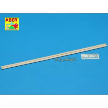   Aber Models - Telegraph-pillar set for 2 cross bars with 4 insulators each