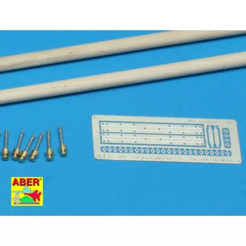   Aber Models - Telegraph-pillar set for 1 cross bar with 8 insulators