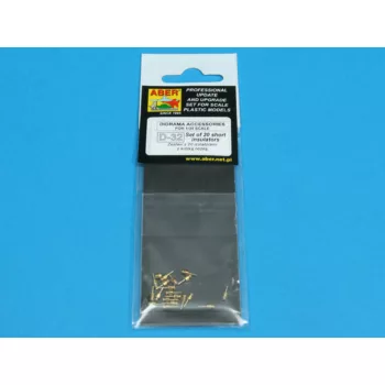 Aber Models - Set with 20 short foot insulators