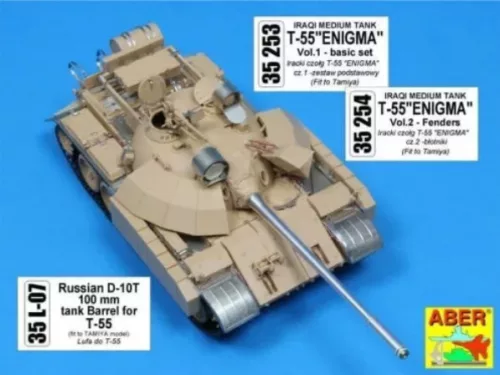 Aber Models - T-55 ENIGMA (Fit to Tamiya model)