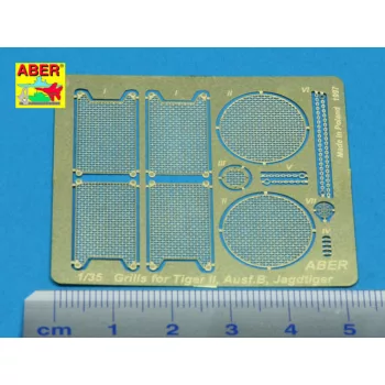 Aber Models - Grilles for King Tiger / Jagdtiger