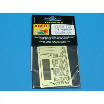 Aber Models - T-34/76 - 1940 grill cover