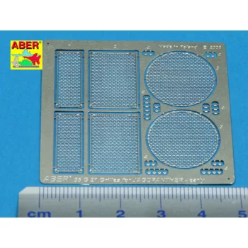 Aber Models - Grilles for Jagdpanther Ausf.G1 early
