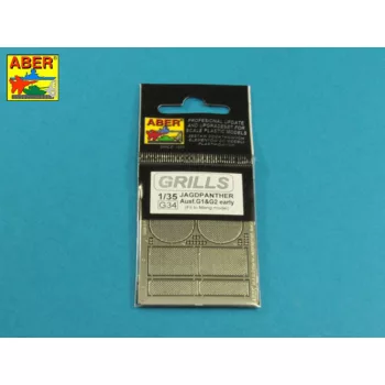 Aber Models - Grilles for Jagdpanther Ausf.G1 early (Meng)