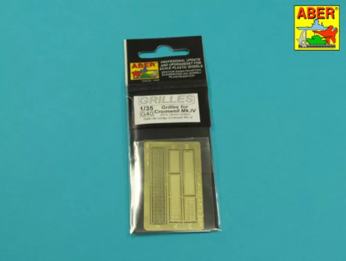 Aber Models - Grilles for Cromwell Mk.IV &Centaur C.S. Mk.IV