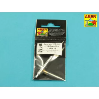 Aber Models - German105mm L/28 Barrel for LeFH 18