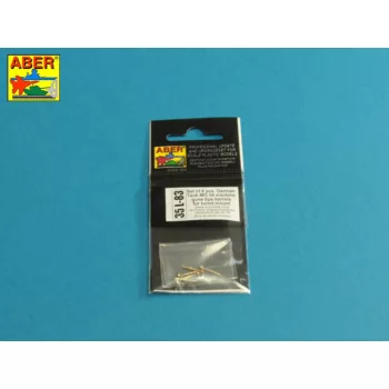 Aber Models - Tank MG 34 tips barrels x 5