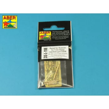   Aber Models - Barrel for Russian 12,7mm heavy machine gun DShK, after WWII version (T-54/55 BTR-60APC)