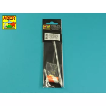   Aber Models - 105mm D1504 L/44 barrel with muzzle brake for Sherman M51