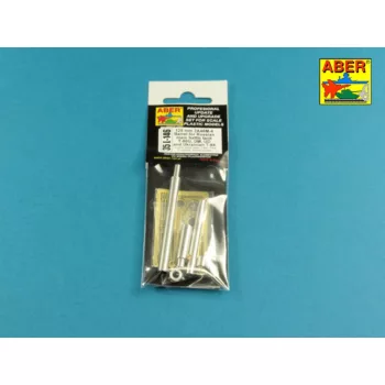   Aber Models - 125mm 2A46M-4 Barrel for Russian Tank  T-80U T-80UM T-80UD & Ukrainian T-84