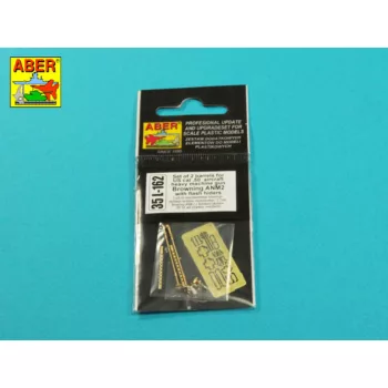 Aber Models - Two barrels to Browning ANM2 with flash hiders