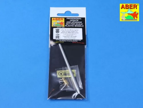 Aber Models - 76 mm barrel with muzzle brake for M4A3E8