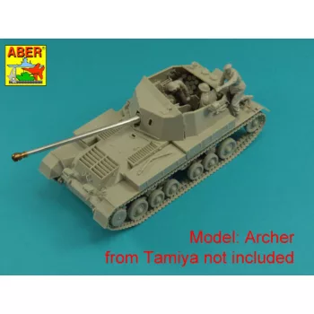   Aber Models - Barrel for 17pdr. Self-propelled A/T gun Archer