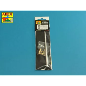  Aber Models - 10,5cm KwK L/70 barrel with perforated muzzle brake for German Pz.Kpfw. VII Löwe or VK 7201(K)