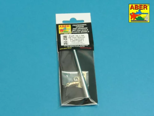Aber Models - KwK36/L56 88mm barrel for German lateTiger I