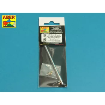   Aber Models - U.S 90 mm M3 barrel  with thread protector for tank destroyer M36B1