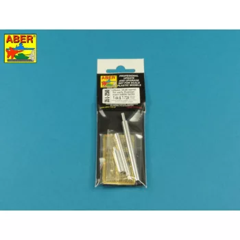   Aber Models - 125mm 2A46 Barrel for Russian Tank T-64 &T-72A - without thermal cover