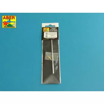   Aber Models - 7,5cm/5,5cm Pak 41 L/57 gun barrel with muzzle brake for German Tank Pz.Kpfw. VI Ausf. C (VK36.01)