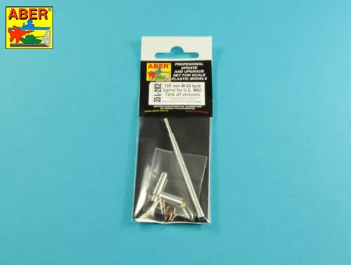Aber Models - 105 mm M-68 tank barrel for U.S. M60 Tank