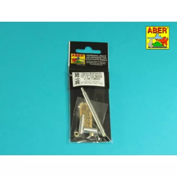   Aber Models - 105 mm M-68 barrel with thermal shroud for  M48A5 Tank
