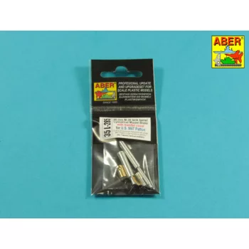   Aber Models - 90 mm M-36 tank barrel  cyrindrical Muzzle Brake with mantlet cover for U.S. M47 Patton