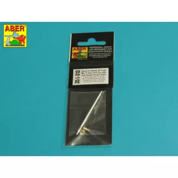   Aber Models - Barrel for 6 pdr Mk.IV (57mm) A/T Gun with ball muzzle brake