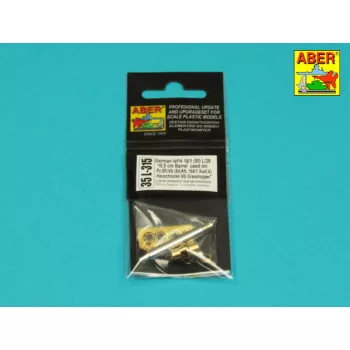   Aber Models - Germ. 10,5 cm  L/28 Barrel for Pz.Sfl.IVb or Heuschrecke Ivb